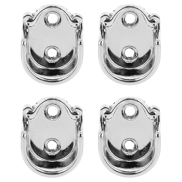 4-pack Garderobsstång Fäste Stöd Delar