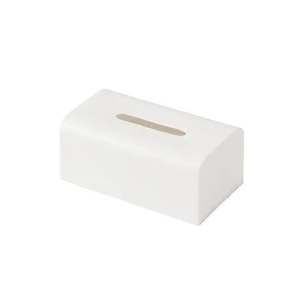 Vit Tissuebox - Tissuehållare, Tissuebox, Akryl, 21.8*12.3*9.5Cm, Transparent