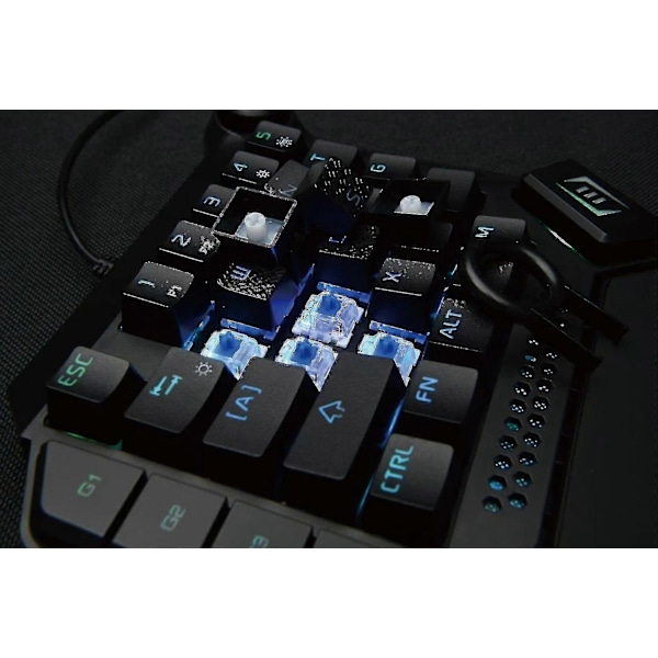 Enhands Gaming Tangentbord RGB Ljusstark Bakgrundsbelysning För Windows PC Gamer
