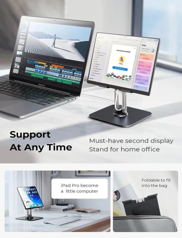 För iPad, Tabletstativ, Justerbart | Universellt
