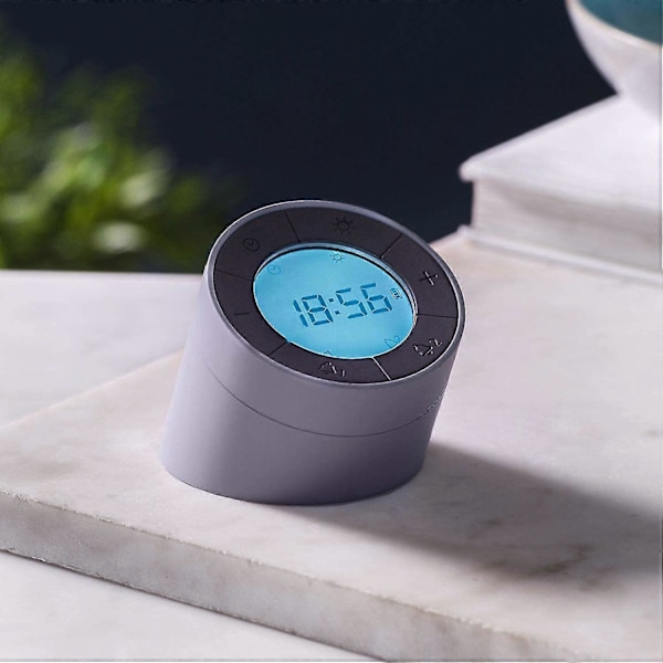 Elektronisk Väckarklocka Modern Design Med Rörelseaktiverade Lägen