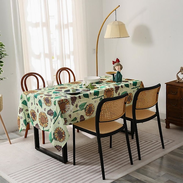 Duk Lättskött Fläckresistent Polyester Duk Rektangulär Duk, för Kök Matsal, Fest, Högtid, Jul, Buffé (78 tum)