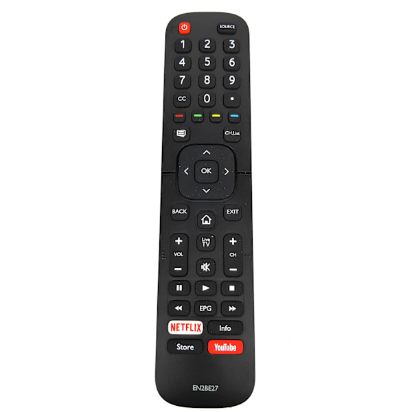 Ersättningsfjärrkontroll EN2BE27 för Hisense TV