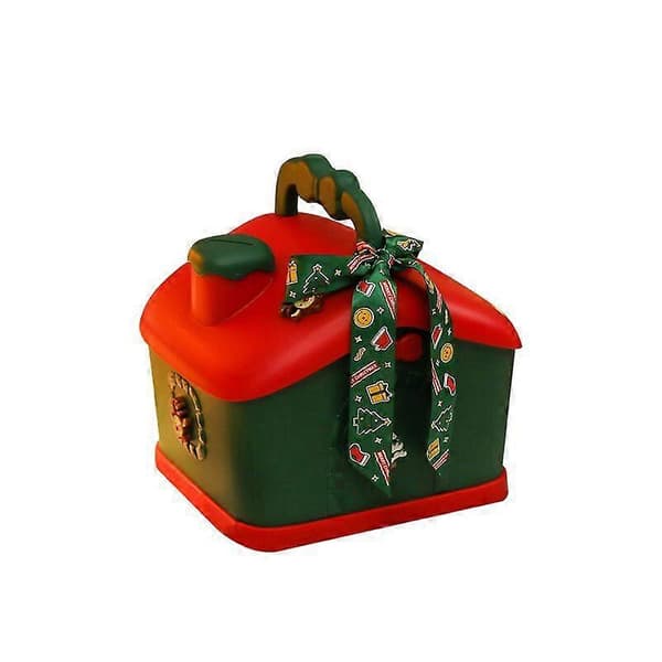 Julklappsbox, jul förvaringsbox för barn, spargris, julaftons äppellåda