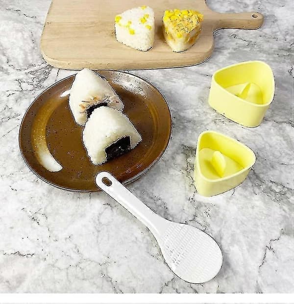 Sushi Maker Form Triangel Risboll Form Bento Tillbehör
