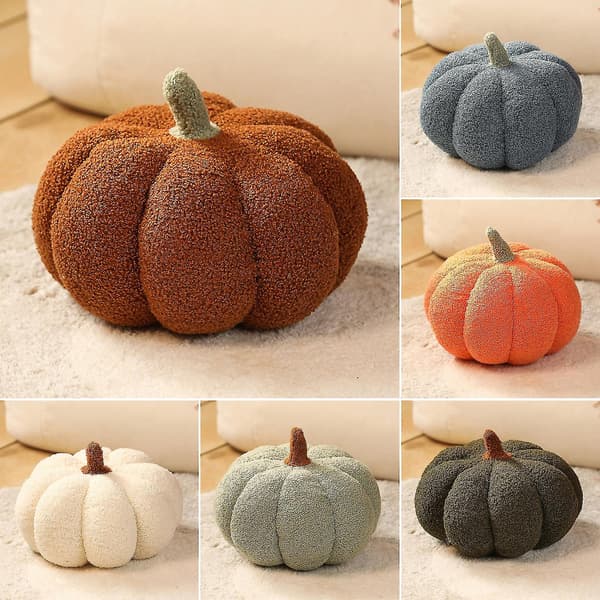 Fylld Pumpa Plyschleksak Halloween Soffa Pumpa Prydnadskudde