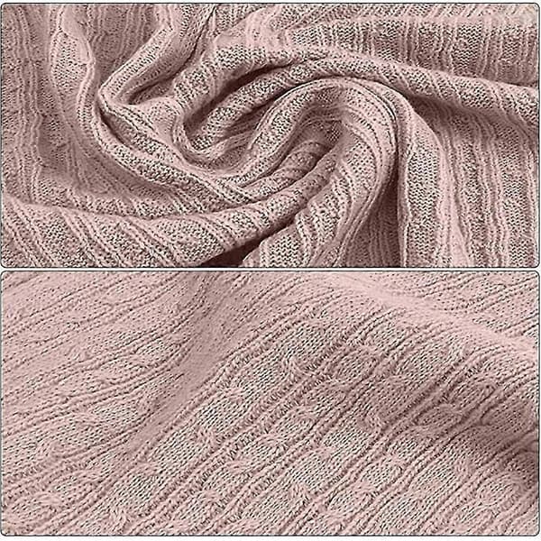 3-delat vinterset: Loop-scarf, stickad mössa, handskar