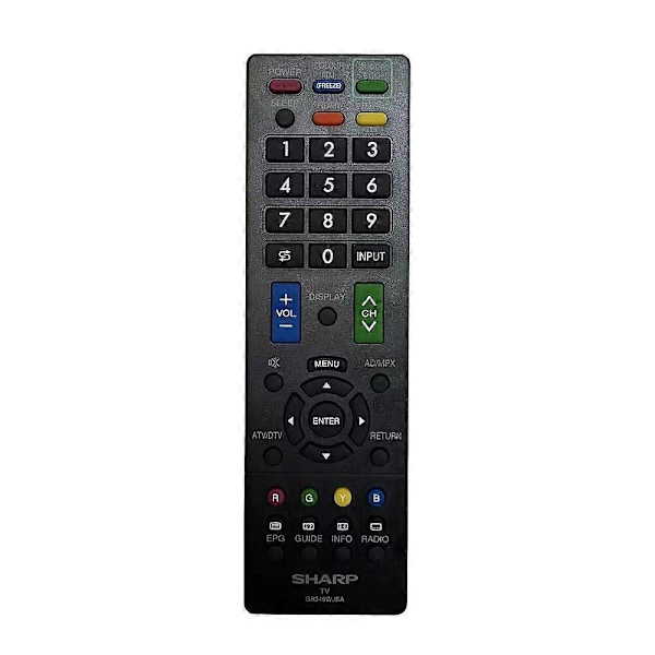 GB349WJSA Fjärrkontroll för Sharp Aquos LCD TV GB225WJSA GB291WJSA