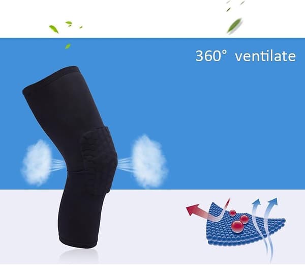 Benskydd Knäskydd Benärmar Knäskydd 2-pack Halkfria Sport Volleyboll Basket Compre