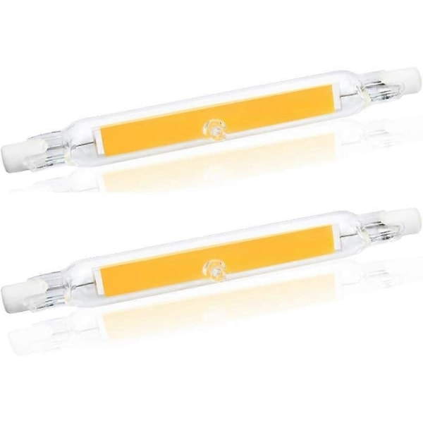 5W R7S 78MM J78 COB Filament LED-lampa, 500 Lumen 360 Grader, Halogenlampa 30W 48W 50W Ekvivalent, Perfekt för Hem, Kök, Rum, Balkong, Kontor, e