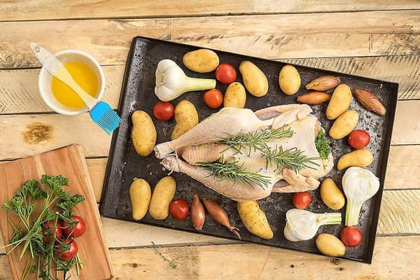 Silikon Penselset med 4 BBQ Penslar, 18CM