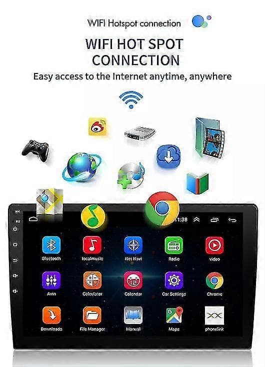 10\" Audio Stereo 10.0 Bilradio GPS Navigation