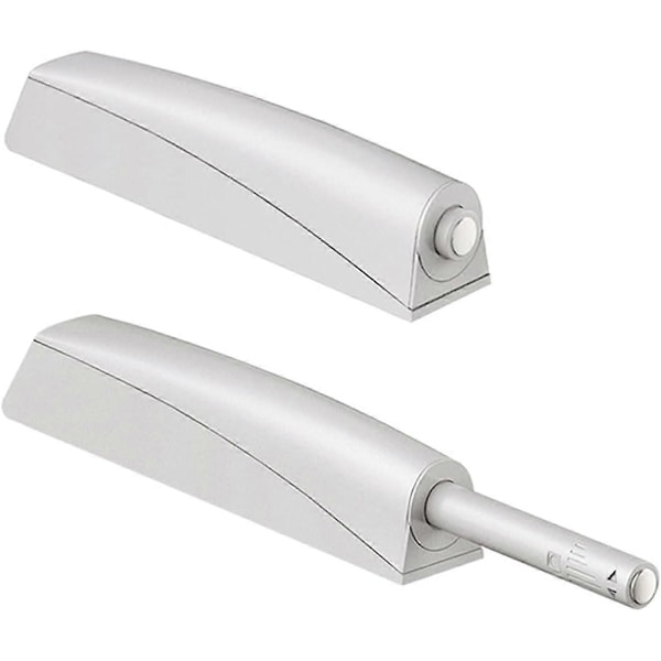Tryck-för-att-öppna Skåpdörrsdämpare 2 Stycken Magnetisk Tryck-öppna Spärr Skåp Tryckdrag Magnetiska Lås för Skåp Tryck-för-att-öppna System Låddämpare
