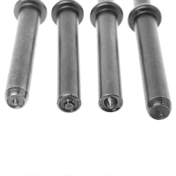 4-pack Lufthammare Stöd 45# Stål Länkade Borrkronor För Luftborr Elverktygsset