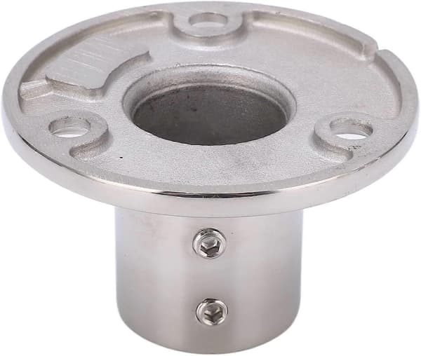Rund Bas för Ledstång, Rostfri 316 Rostfritt Stål Ledstångsbeslag för 25mm/1\"(90) Rör