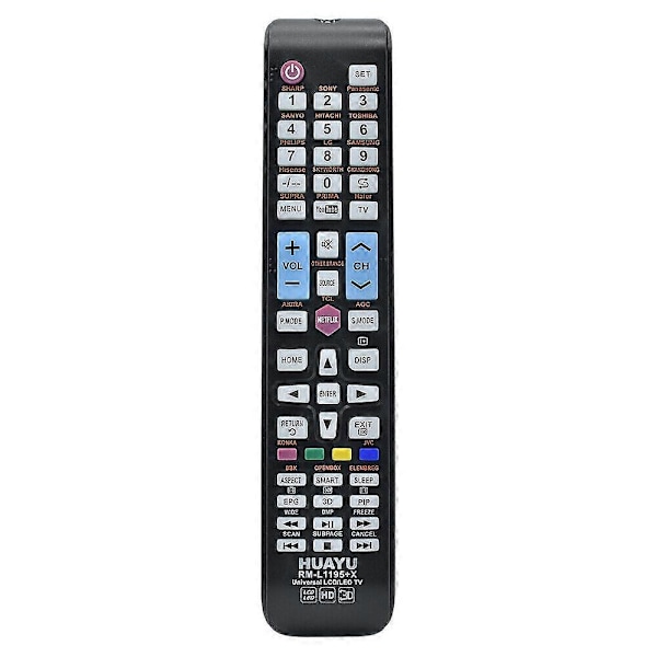 RM-L1195+X Universell Fjärrkontroll För Cignal CHA-S2S1TMS18 LCD TV