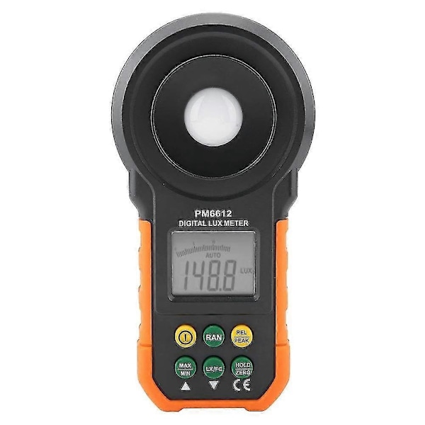 Pm6612 Högprecisions Digital Luxmätare Luxmeter 0-200000