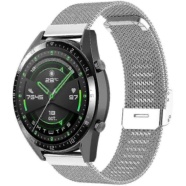 Snabbfäste Klockarmband. Mesh Vävda Metall Klockarmband Spänne För Män Och