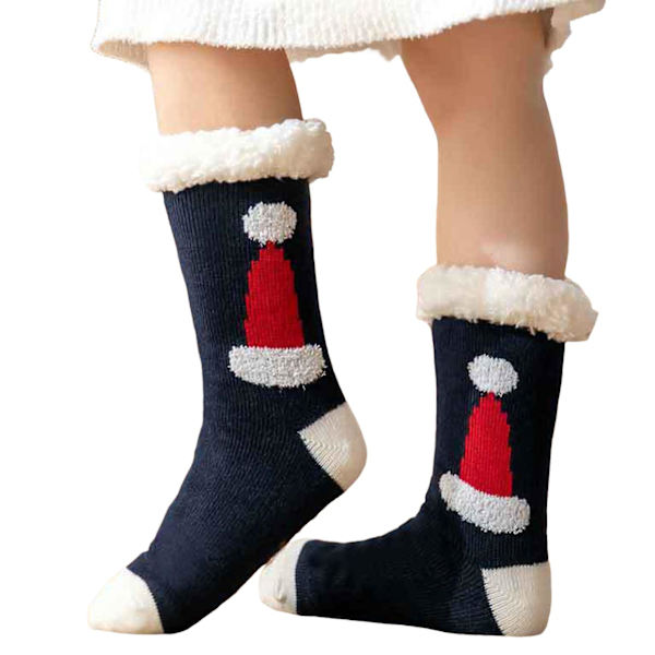 1 Par Mid Tube Socks Elements Plysch Medium Tube Tjock Hög Elast C