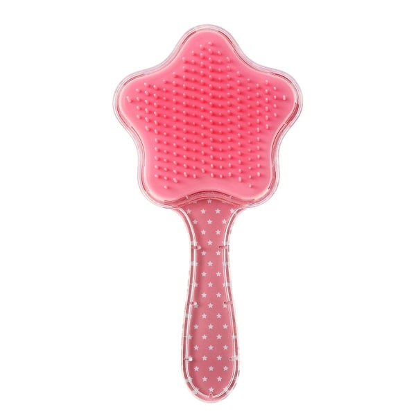 Små flickor hårborste Lättborstade trassel-ingen vätska (rosa)