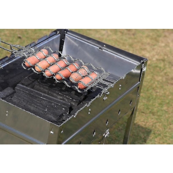 Grillverktyg Grillkorv Grillnät för Korv