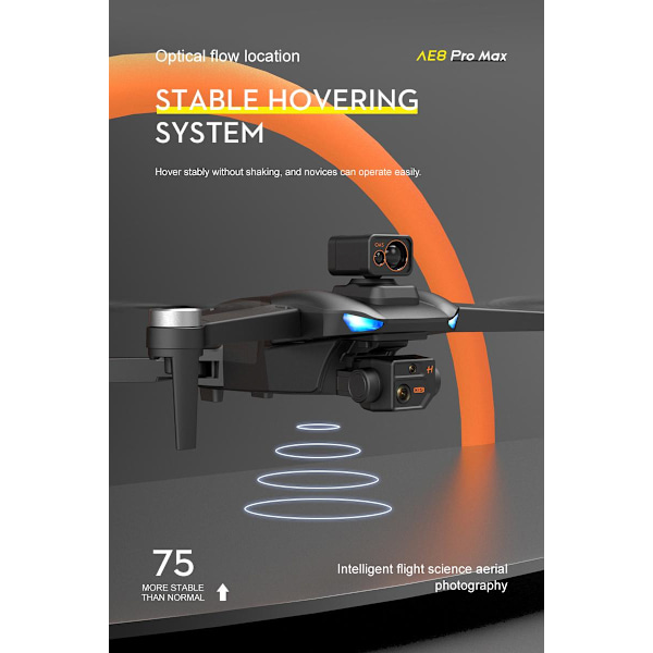 2022 NYA 4k Professionell Drönare Med GPS