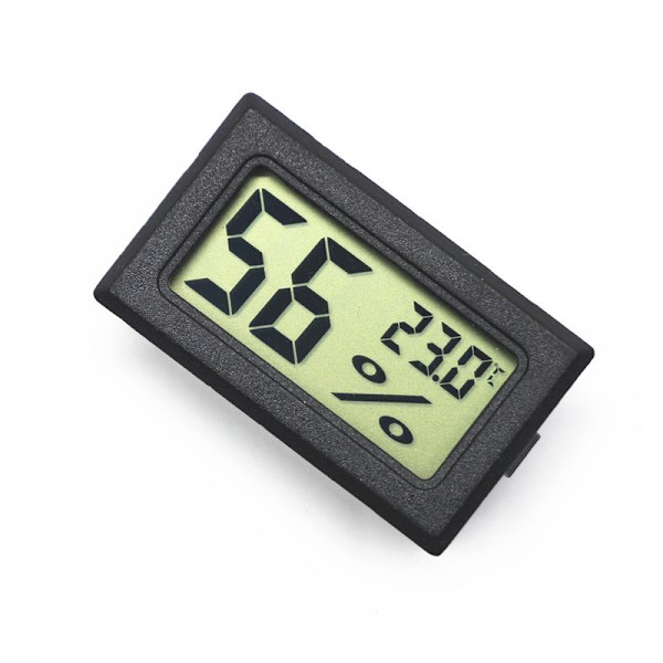 12-pack Mini Små Digitala Elektroniska Temperatur- och Luftfuktighetsmätare Inomhus Termometer Hygrometer LCD-Display Celsius Zfule53