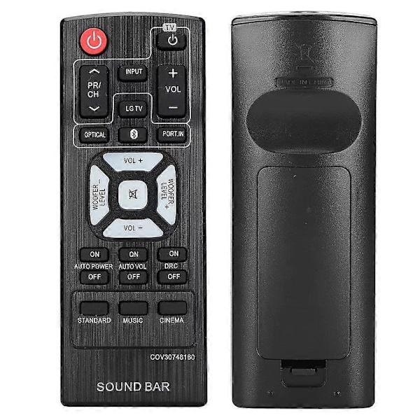 Ny COV30748160 Fjärrkontroll För LG Soundbar System NB2540D NB2540A S24A1-W