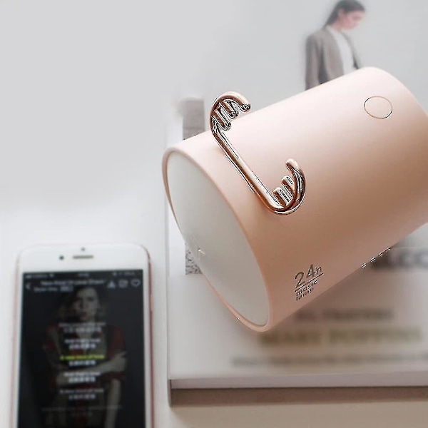Deer Bluetooth Musiklampa Uppladdningsbar Dimbar Nattlampa LED Skrivbordslampa Trådlös Bluetooth-högtalare
