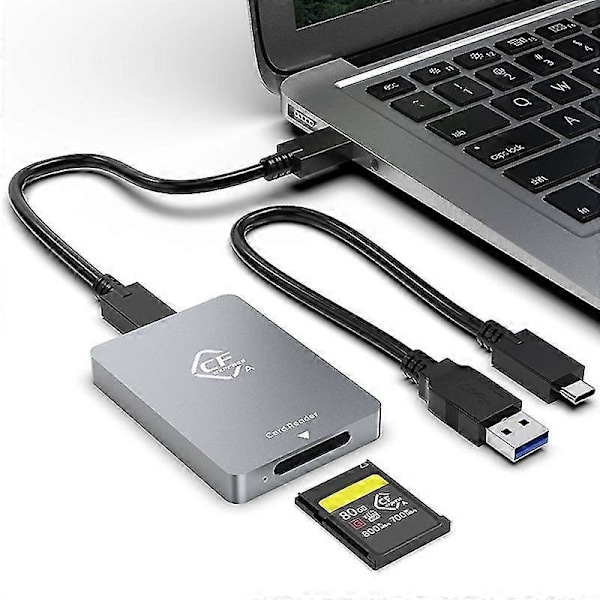 Cfexpress Typ A Kortläsare Usb3.1 Gen2 Adapter 10gbps För Windows Xp Med Kabel För Slr