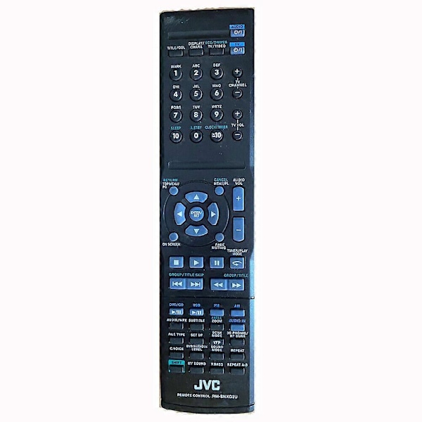 RM-SNXG3U Fjärrkontroll för JVC Video Receiver Hemmabiosystem