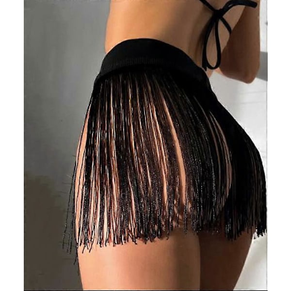 Bikiniöverdrag Sarong för damer, strandkläder, strandöverdrag, klänningar, badkläder, baddräkt, S