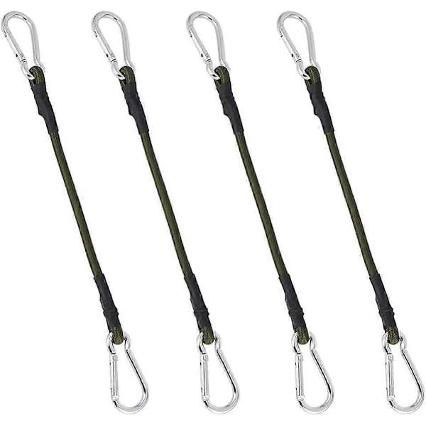 4-pack 30 cm Kraftiga Gummistroppar för Camping, Bagage, Resor