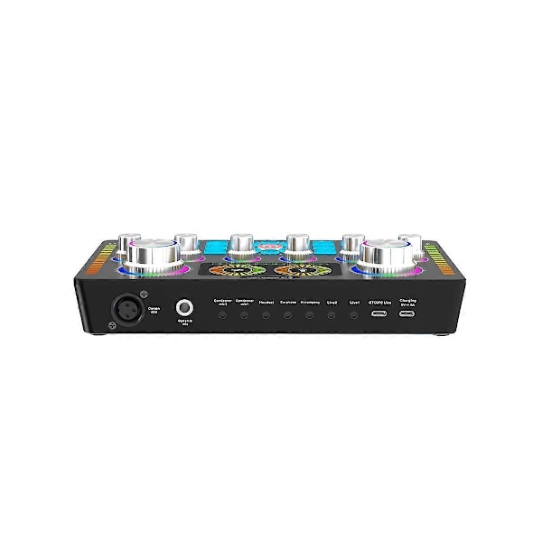 Live Ljudkort Audio Ljudkort Professionell Live-sändningsutrustning Stödjer Multi-Plattform Live S