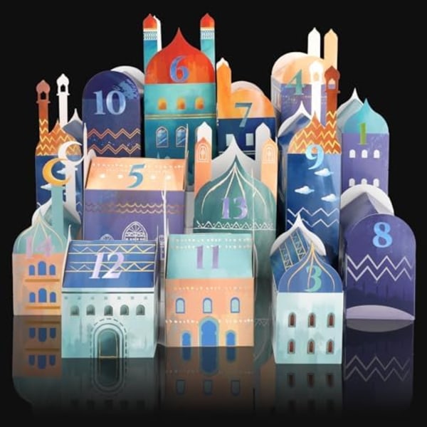 DPKOW 30st Ramadan presentlådor Ramadan adventskalender, DIY Eid