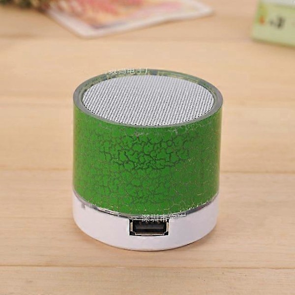Bluetooth Mini Högtalare Trådlös Högtalare Färg LED TF-kort USB Subwoofer