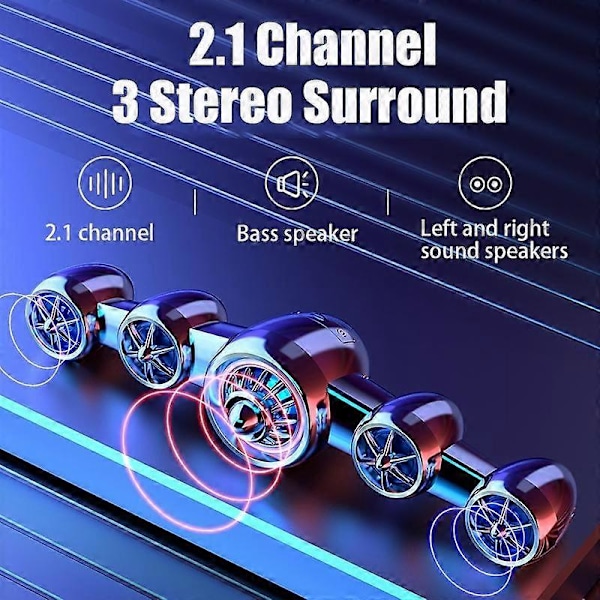 Bluetooth Högtalare Hi-Fi Högtalare