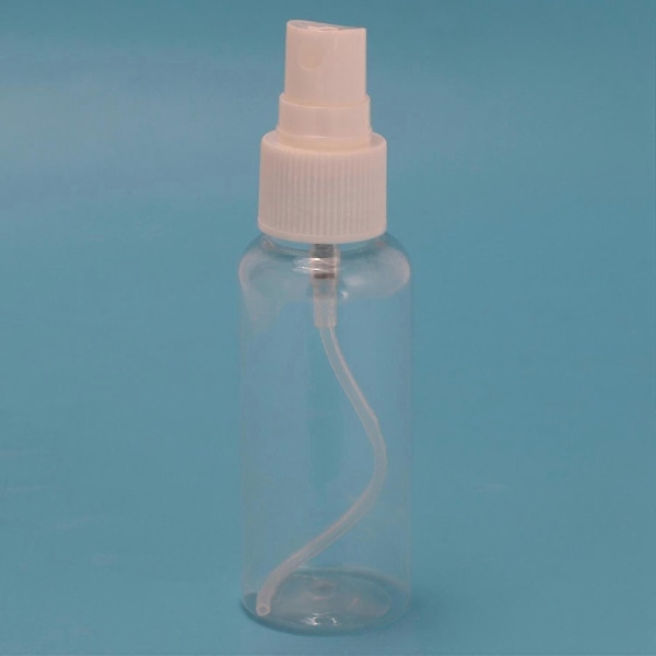 50 Stycken 50ml Sprayflaskor Plast Tom Påfyllningsbar Atomizerflaska