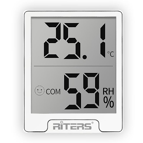 Digital Hygrometer Inomhus Termometer, Luftfuktighetsmätare Indikator Rumstermometer