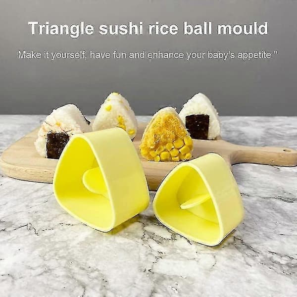 Sushi Maker Form Triangel Risboll Form Bento Tillbehör
