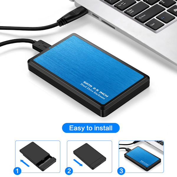 6TB USB 3.0 Hårddisk Hårddiskbox
