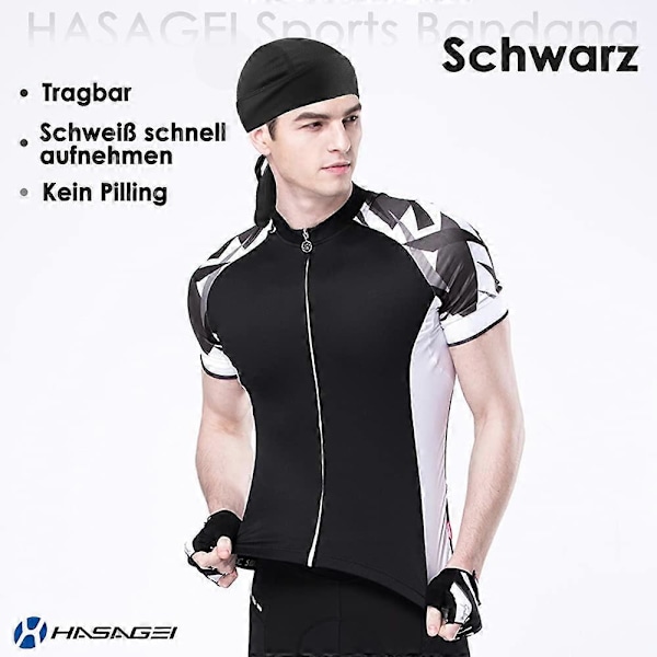 Sportbandana Keps Herr Dam Bikerbandanas Huvudduk Hatt