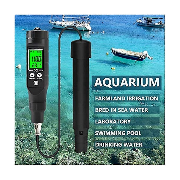 Smart Bluetooth syremätare, portabel 0,0-30Mg/L syremätarområde, löst