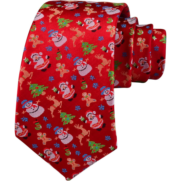 Jul slips för män Holiday Season Party Festival Slips Red/Santa Claus/Christmas Tree/Deer
