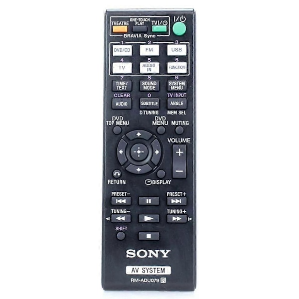 Ny Original RM-ADU079 Fjärrkontroll För Sony AV System DAV DZ171 DAV DZ175