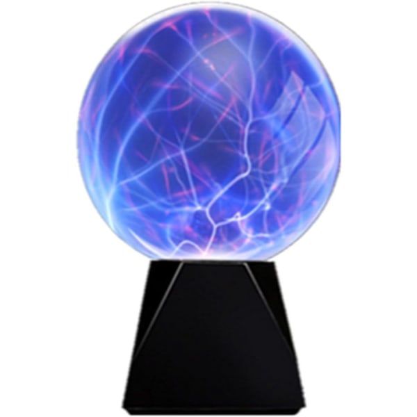 Touch & Sound Activated, Glas Plasma Ball Party magisk boll ele