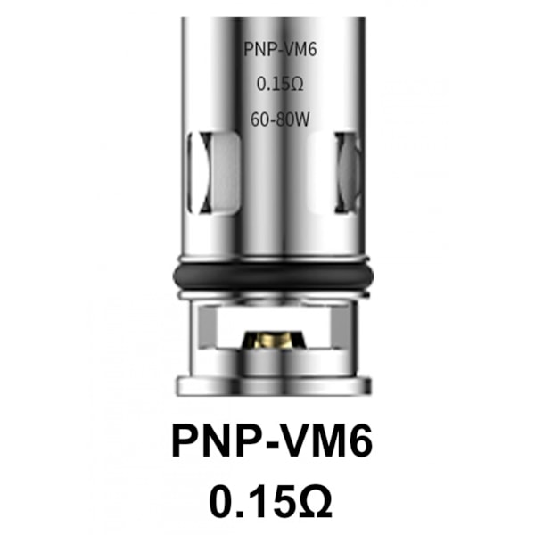 10 st PnP Förångare Ersättningscoil Vm6 0.15ohm PnP Coil För Drag X/drag Max /argus Pro /argus X /argus Gt-Bra