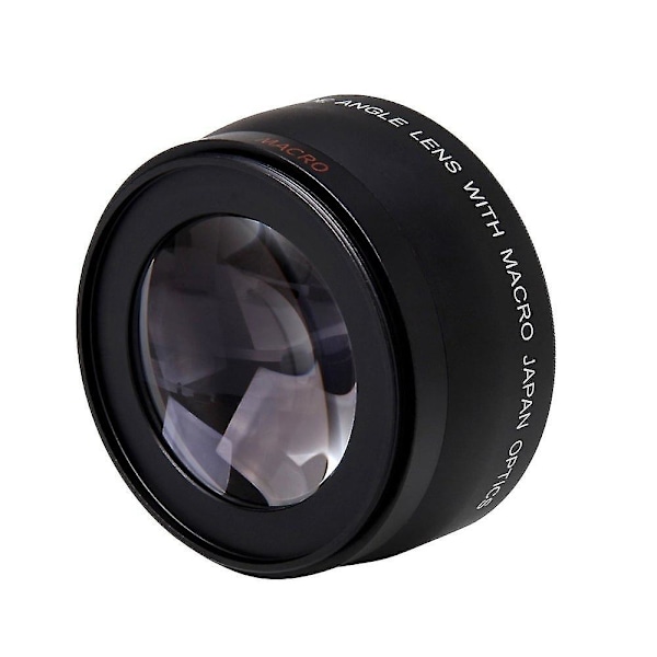 HD 52mm 0.45x vidvinkelobjektiv med makroobjektiv för 52mm DSLR-kameror