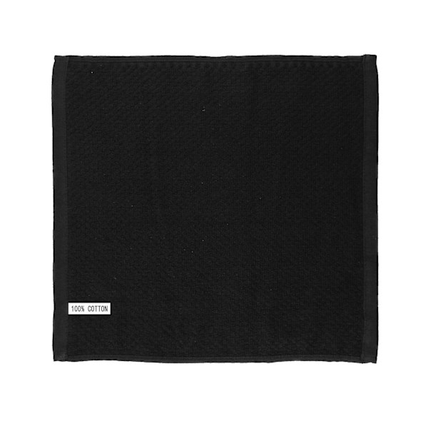 12 Köksdukar Set - 38 X 64 Cm, Svart och Vit - 100% Ringspunnen Bomull Supermjuk och Absorberande