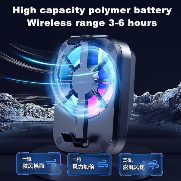 Justerbar Hastighet Luftkyld Radiator Gaming Kylare